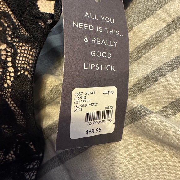 NWT Cacique Seriously Sexy Black Lace Bra - Picture 6 of 7